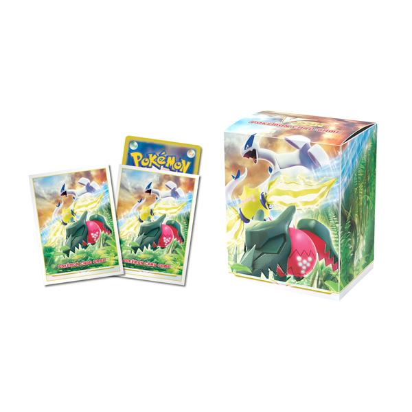 ポケモンカードゲーム ルギア＆レジエレキ＆レジドラゴ デッキシールド＆デッキケース セット（ZC106761）[配送料込]