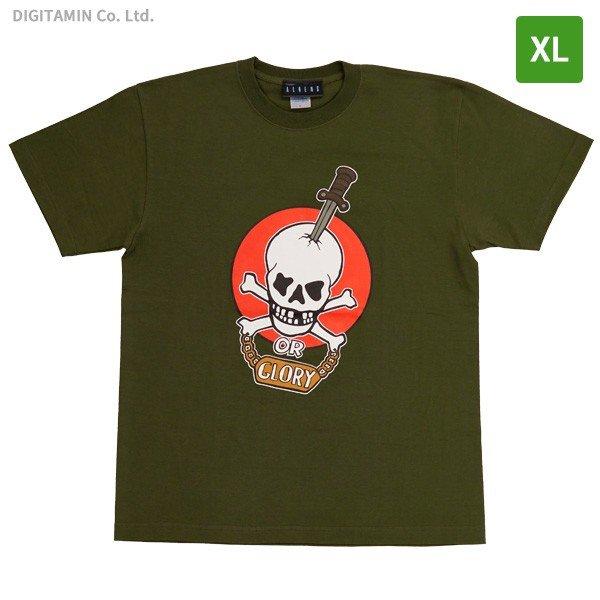 YUTAS エイリアン2 Tシャツ DEATH OR GLORY OD/ XLサイズ（ZG65969）[配送料込][ネコポス対応商品]
