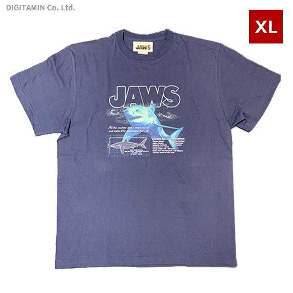 YUTAS ジョーズTシャツ JAWS BluePrint INDIGO XLサイズ（ZG74628）[配送料込][ネコポス対応商品]