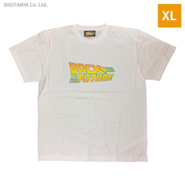 YUTAS バック・トゥ・ザ・フューチャーTシャツ Back To The Future LOGO WH XLサイズ（ZG74633）[配送料込][ネコポス対応商品]