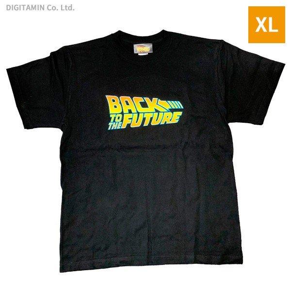 YUTAS バック・トゥ・ザ・フューチャーTシャツ Back To The Future LOGO BK XLサイズ（ZG74638）[配送料込][ネコポス対応商品]