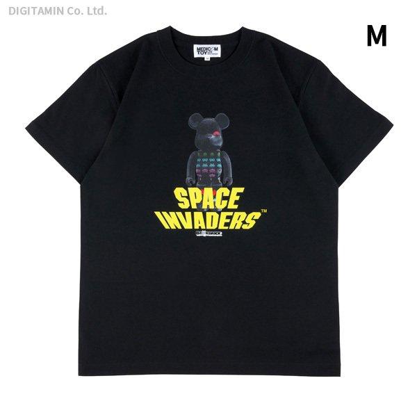 メディコム・トイ MLE SPACE INVADERS シリーズ BE＠RTEE “SPACE INVADERS” BLACK Mサイズ 21MLE-SI-TE-01（ZG93559）[配送料込]