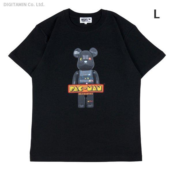 メディコム・トイ 21MLE-PAC-TE-01 BE＠RTEE “PAC-MAN TEE” BLACK Lサイズ（ZG94483）[配送料込]